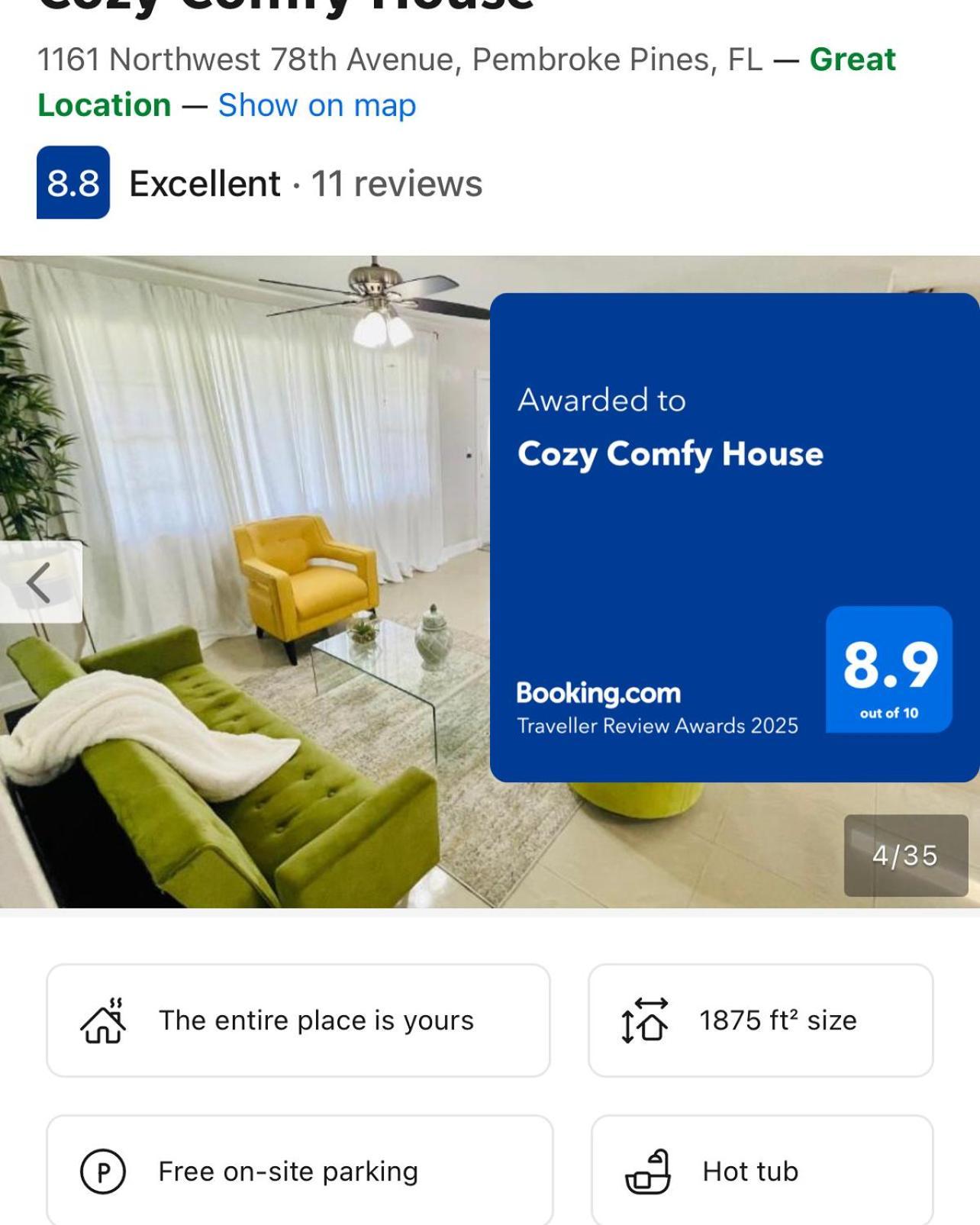 Cozy Comfy House Villa Pembroke Pines Bagian luar foto